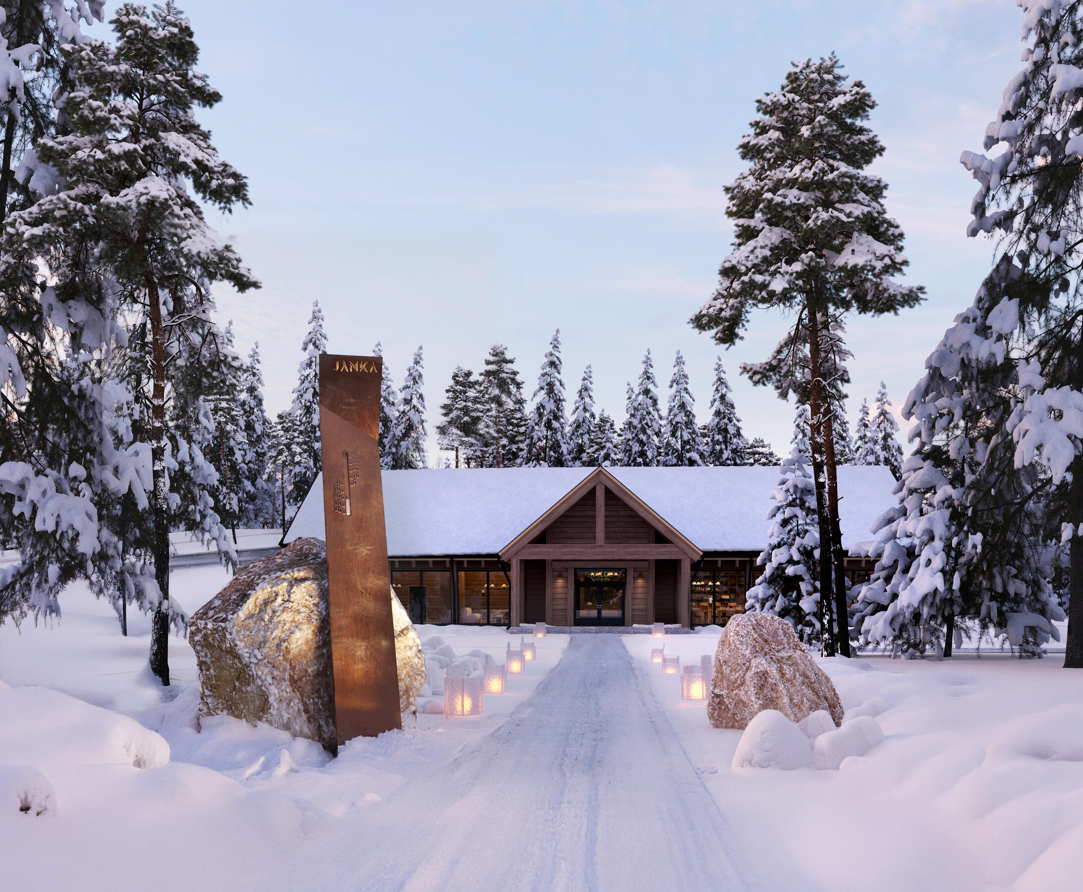 Jänkä Resort. Äkäslompolo, Finland